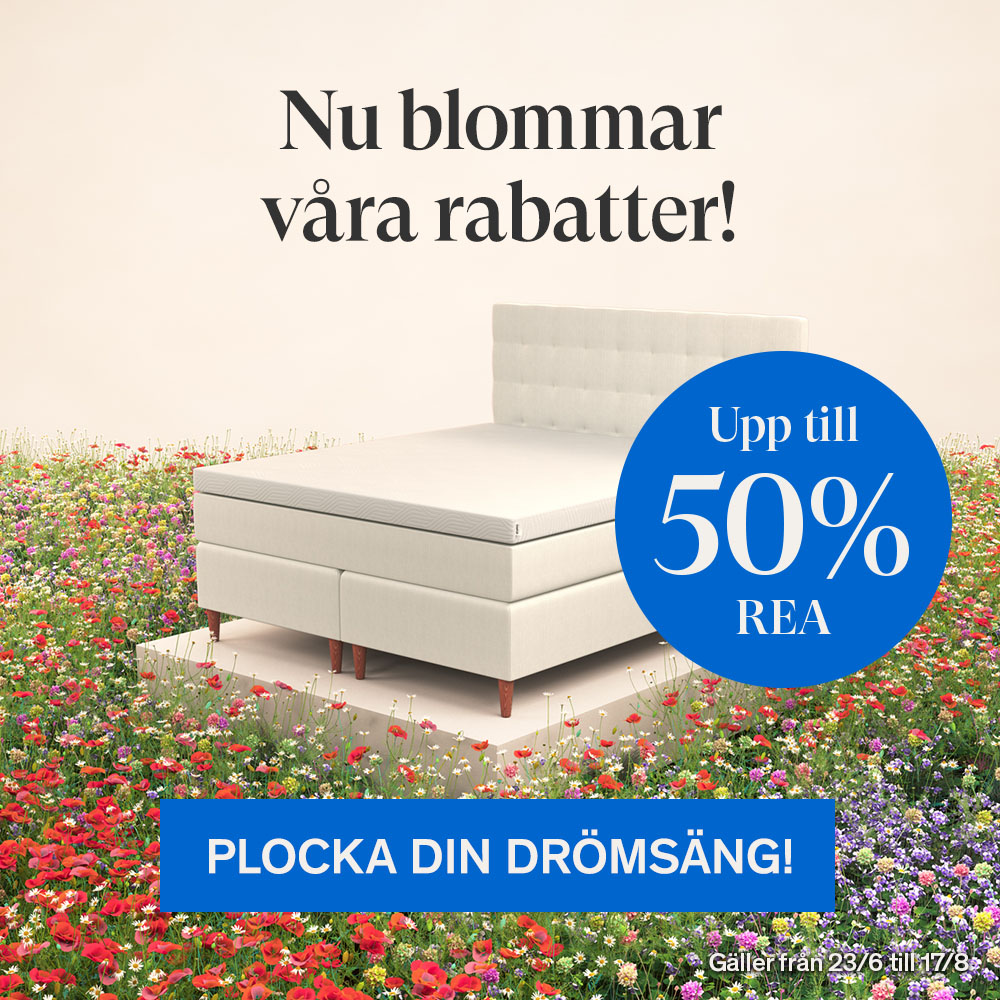Nu blommar v&aring;ra rabatter! Upp till 50%.